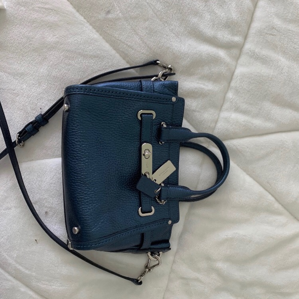 Brand new coach cross body navy
